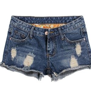 Jean shorts